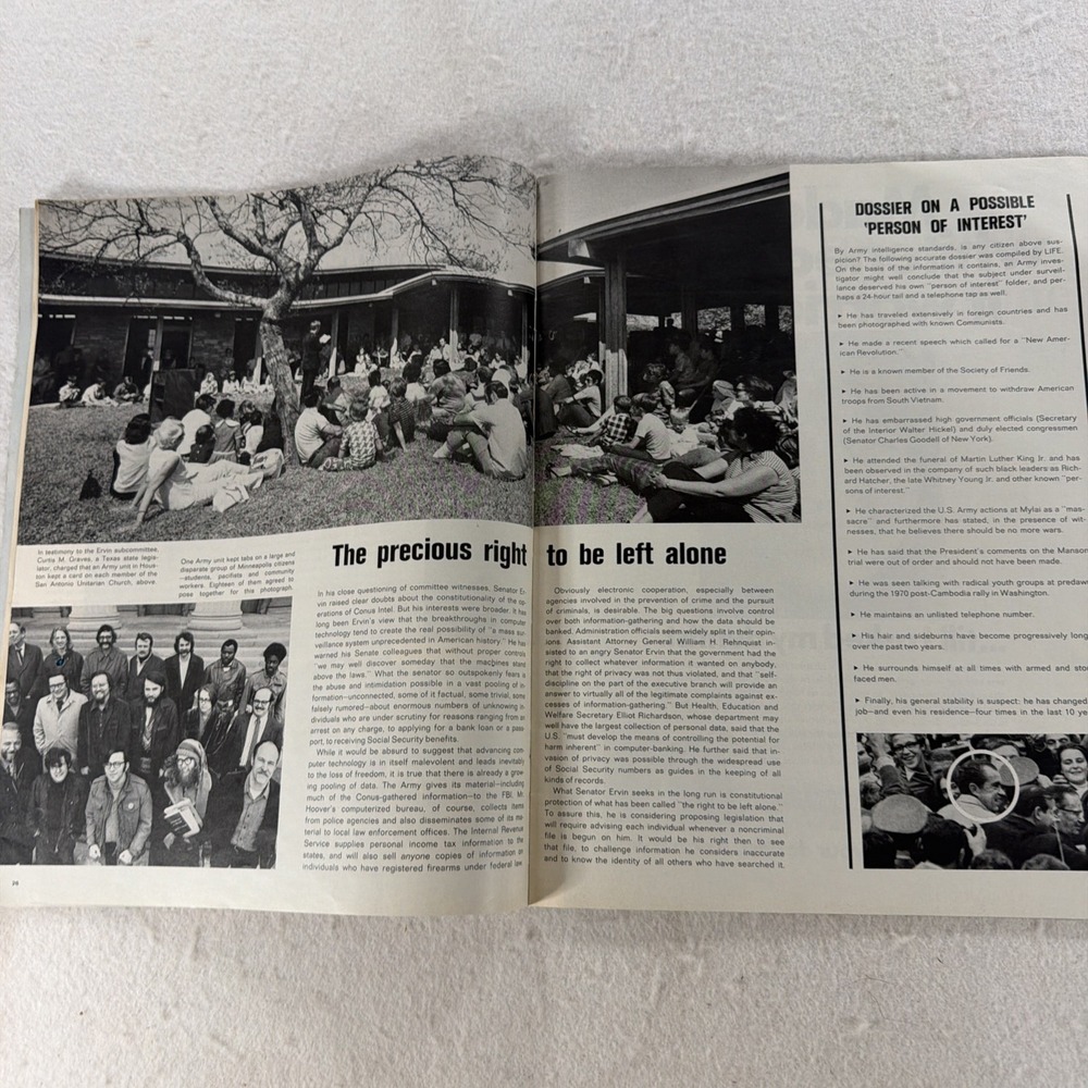 Vintage Life Magazine MARCH 26, 1971 Walter Cronkite GREAT ADS! - Picture 3 of 6